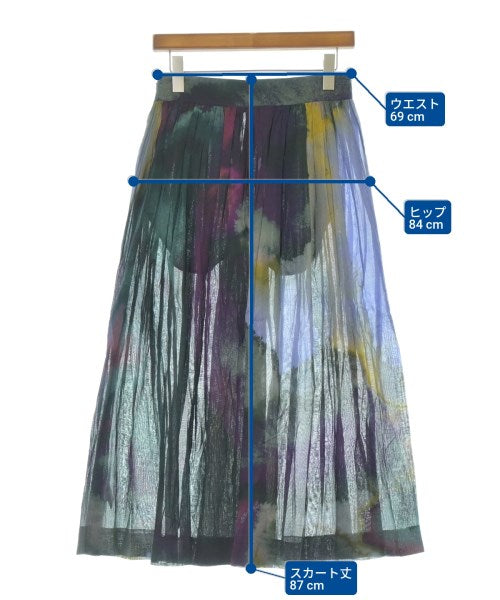 DRIES VAN NOTEN กระโปรงยาว/แม็กซี่ยาว