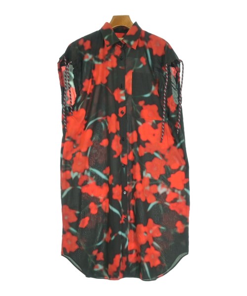 DRIES VAN NOTEN เดรสที่เป็นเสื้อเชิ้ตตัวยาว