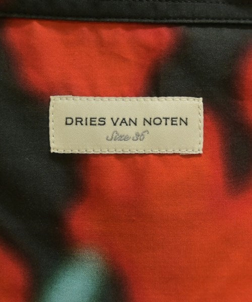 DRIES VAN NOTEN เดรสที่เป็นเสื้อเชิ้ตตัวยาว