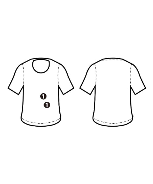 DRIES VAN NOTEN เสื้อยืด/เสื้อท็อปส์