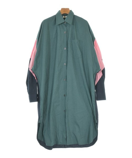 DRIES VAN NOTEN เดรสที่เป็นเสื้อเชิ้ตตัวยาว