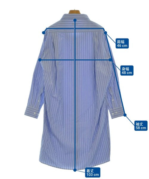 DRIES VAN NOTEN เดรสที่เป็นเสื้อเชิ้ตตัวยาว