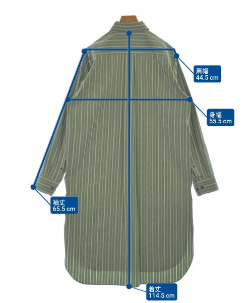 DRIES VAN NOTEN เดรสที่เป็นเสื้อเชิ้ตตัวยาว