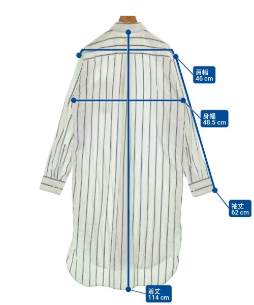 DRIES VAN NOTEN เดรสที่เป็นเสื้อเชิ้ตตัวยาว