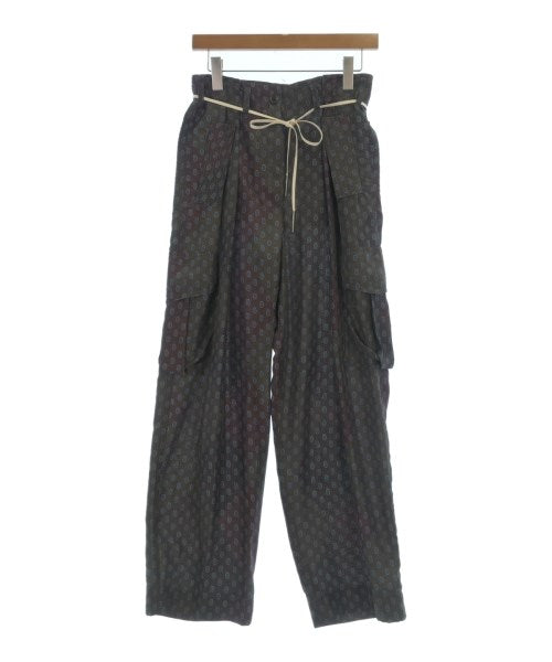 DRIES VAN NOTEN กางเกงมีกระเป๋าข้างกางเกง2-4 กระเป๋า