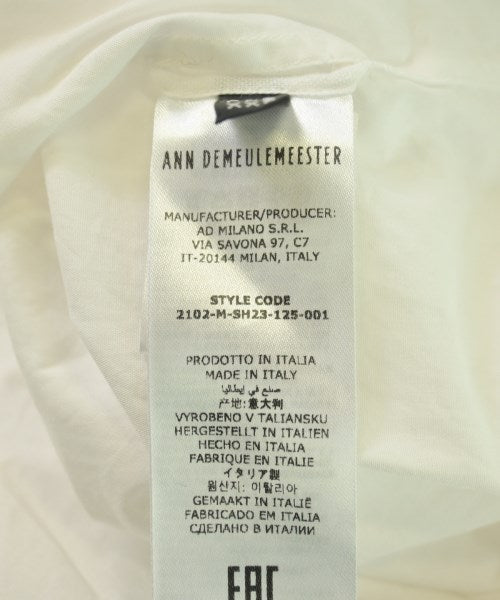 ANN DEMEULEMEESTER เสื้อลำลอง
