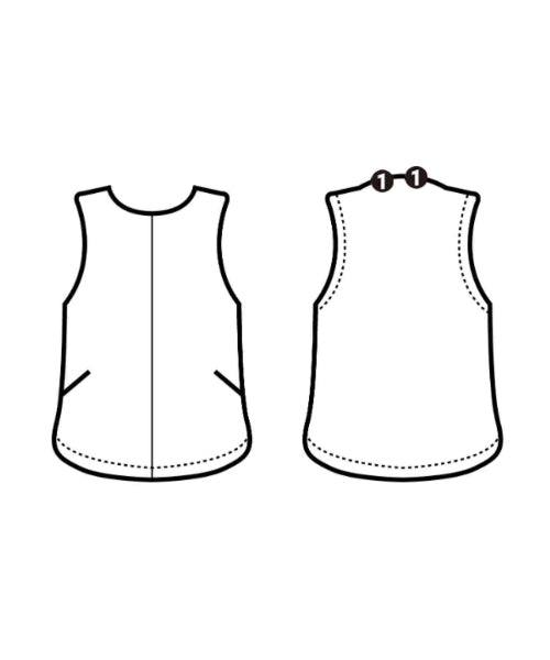 ANN DEMEULEMEESTER เสื้อกั๊ก