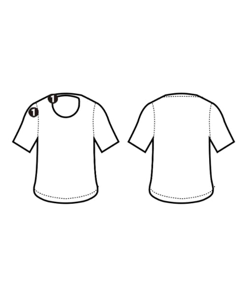 ALEXANDER MCQUEEN เสื้อยืด/เสื้อท็อปส์