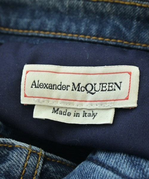 ALEXANDER MCQUEEN แจ็คเก็ตยีนส์