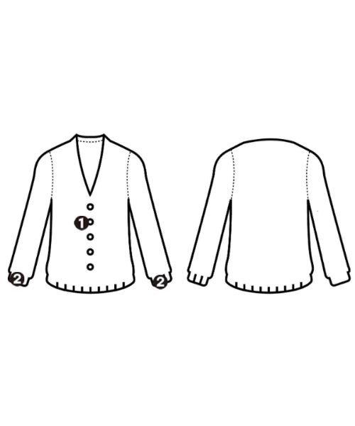 ALEXANDER MCQUEEN เสื้อคาร์ดิแกน