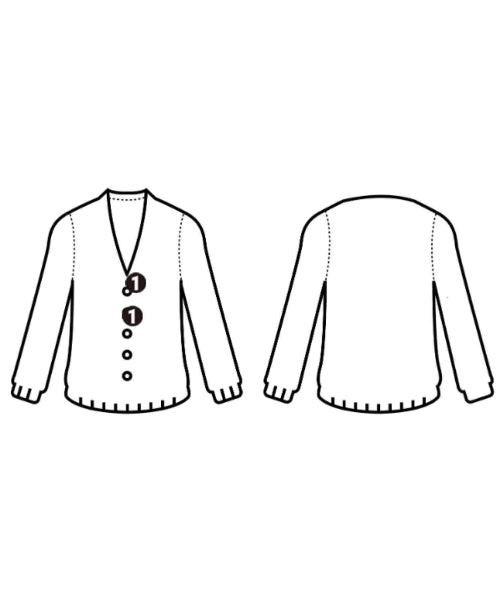 ALEXANDER MCQUEEN เสื้อคาร์ดิแกน