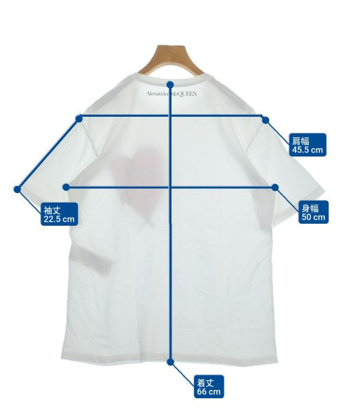 ALEXANDER MCQUEEN เสื้อยืด/เสื้อท็อปส์