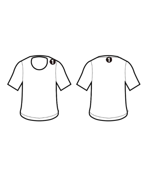 ALEXANDER MCQUEEN เสื้อยืด/เสื้อท็อปส์