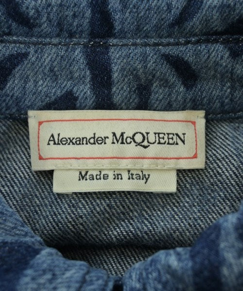 ALEXANDER MCQUEEN แจ็คเก็ตยีนส์