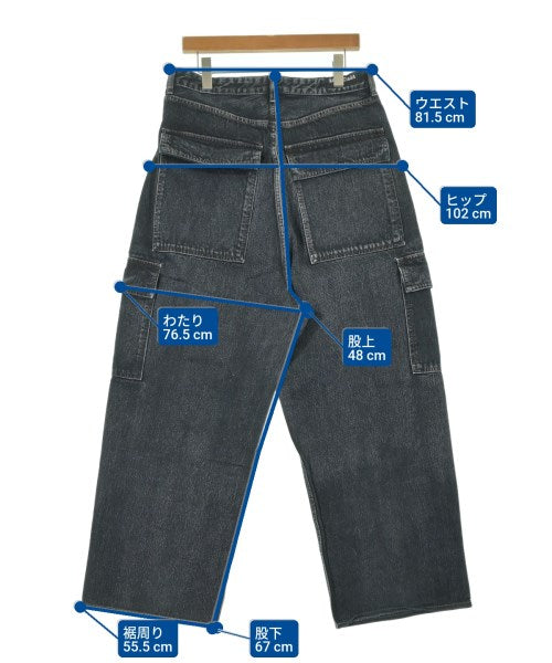 BALENCIAGA กางเกงมีกระเป๋าข้างกางเกง2-4 กระเป๋า