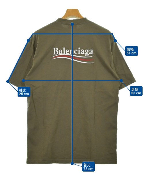 BALENCIAGA เสื้อยืด/เสื้อท็อปส์