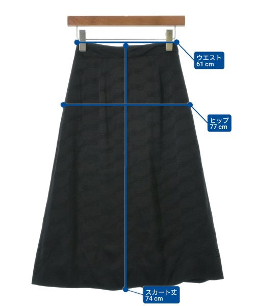 BALENCIAGA กระโปรงยาว/แม็กซี่ยาว