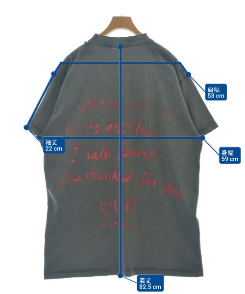BALENCIAGA เสื้อยืด/เสื้อท็อปส์