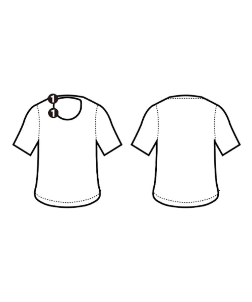 BALENCIAGA เสื้อยืด/เสื้อท็อปส์