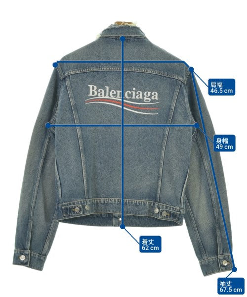 BALENCIAGA แจ็คเก็ตยีนส์