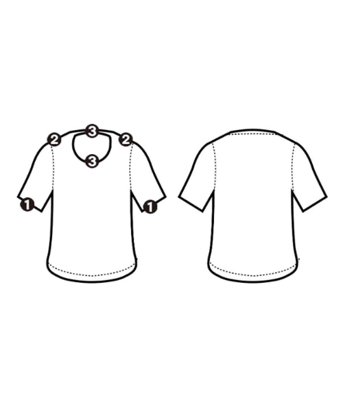 BALENCIAGA เสื้อยืด/เสื้อท็อปส์