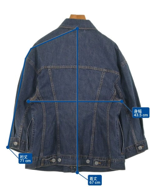 BALENCIAGA แจ็คเก็ตยีนส์