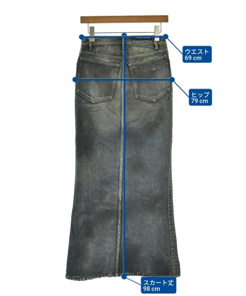 BALENCIAGA กระโปรงยาว/แม็กซี่ยาว