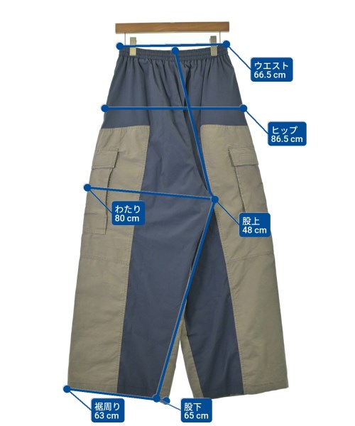 BALENCIAGA กางเกงมีกระเป๋าข้างกางเกง2-4 กระเป๋า