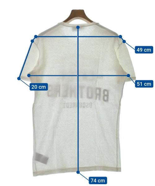 DSQUARED เสื้อยืด/เสื้อท็อปส์