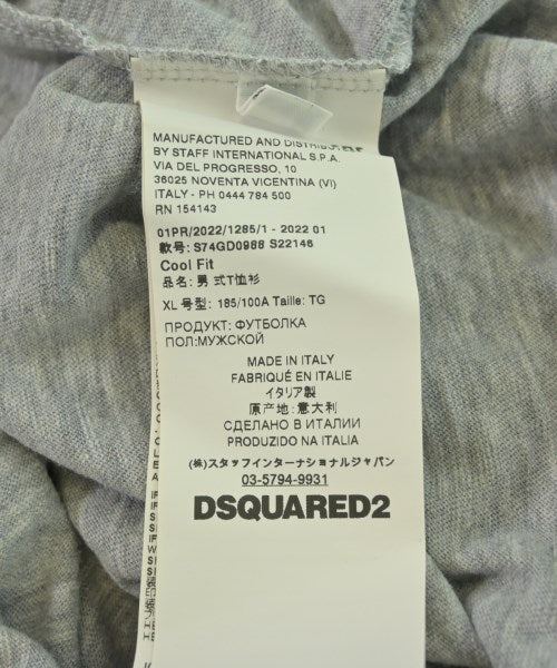 DSQUARED เสื้อยืด/เสื้อท็อปส์