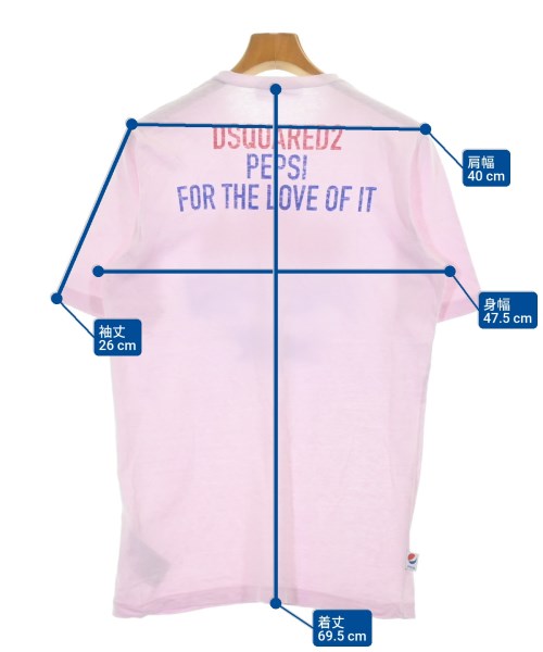 DSQUARED เสื้อยืด/เสื้อท็อปส์