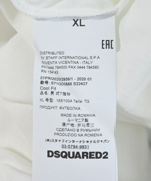 DSQUARED เสื้อยืด/เสื้อท็อปส์