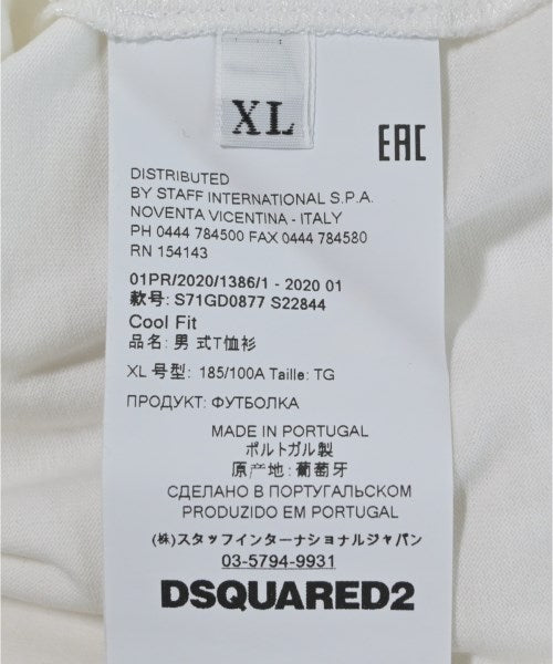 DSQUARED เสื้อยืด/เสื้อท็อปส์