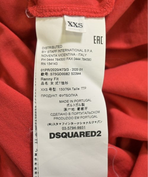 DSQUARED เสื้อยืด/เสื้อท็อปส์