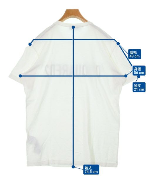 DSQUARED เสื้อยืด/เสื้อท็อปส์