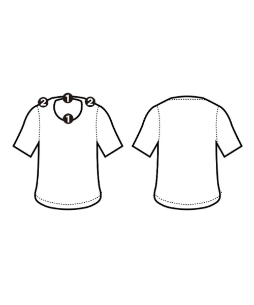DSQUARED เสื้อยืด/เสื้อท็อปส์