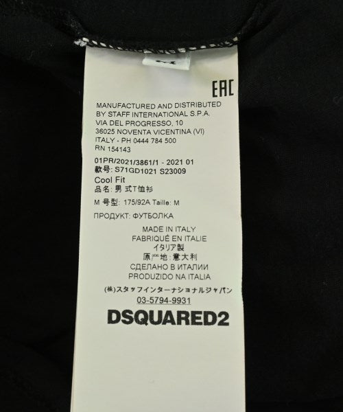 DSQUARED เสื้อยืด/เสื้อท็อปส์
