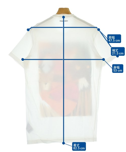 DSQUARED เสื้อยืด/เสื้อท็อปส์