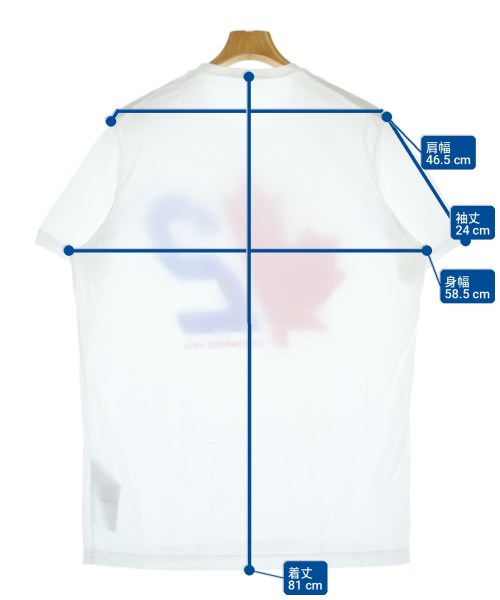 DSQUARED เสื้อยืด/เสื้อท็อปส์