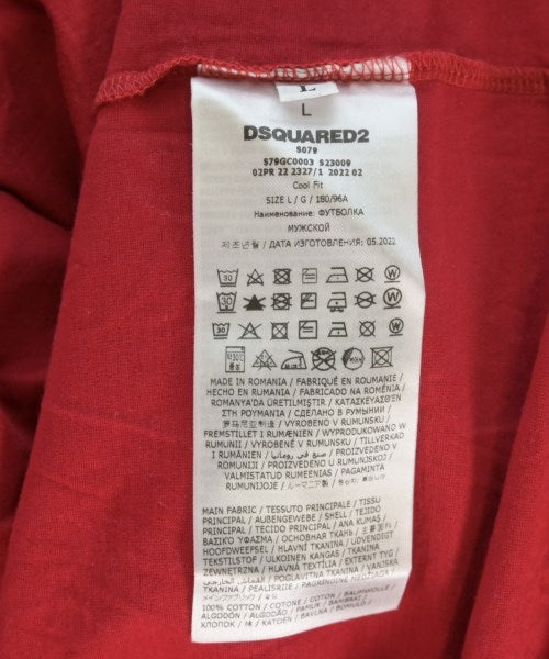 DSQUARED เสื้อยืด/เสื้อท็อปส์