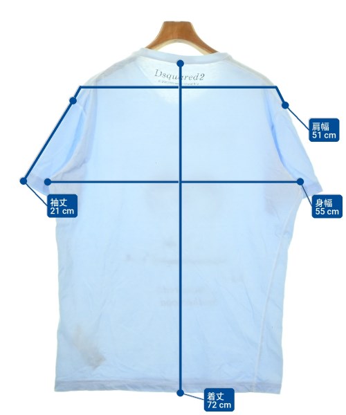 DSQUARED เสื้อยืด/เสื้อท็อปส์