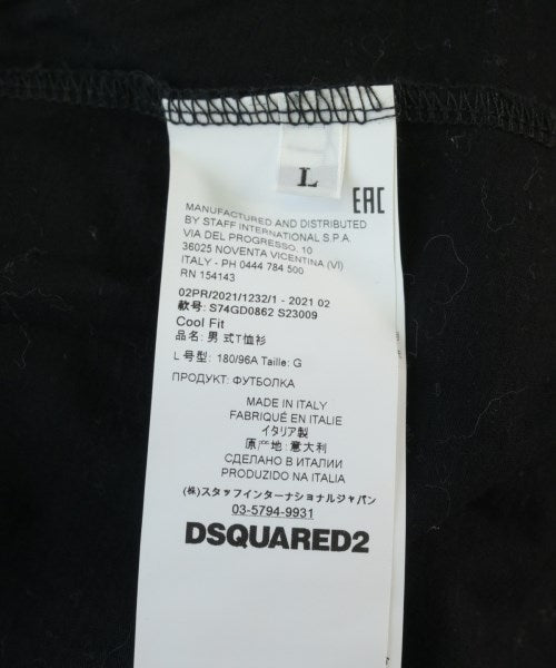 DSQUARED เสื้อยืด/เสื้อท็อปส์