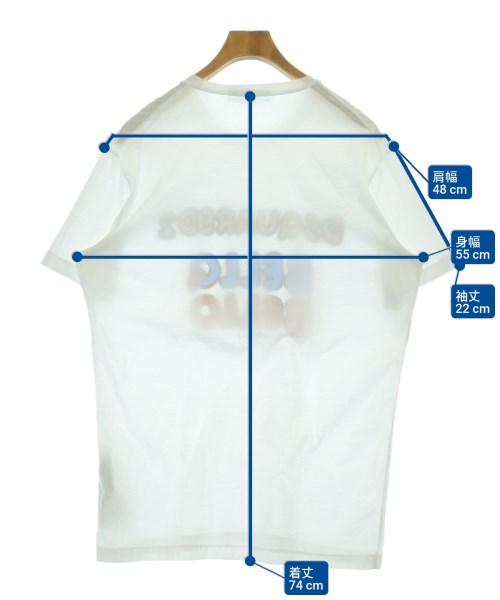 DSQUARED เสื้อยืด/เสื้อท็อปส์