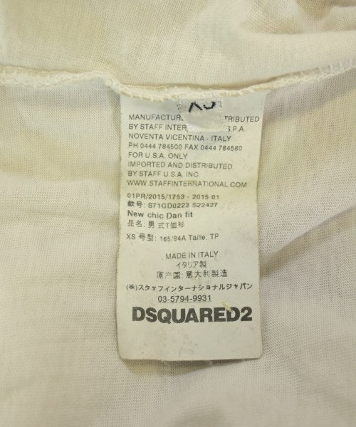 DSQUARED เสื้อยืด/เสื้อท็อปส์