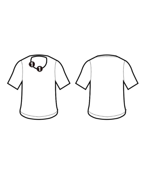 DSQUARED เสื้อยืด/เสื้อท็อปส์