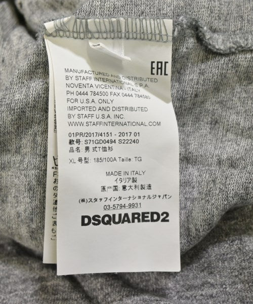 DSQUARED เสื้อยืด/เสื้อท็อปส์