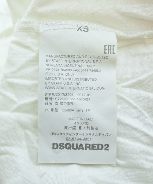 DSQUARED เสื้อยืด/เสื้อท็อปส์