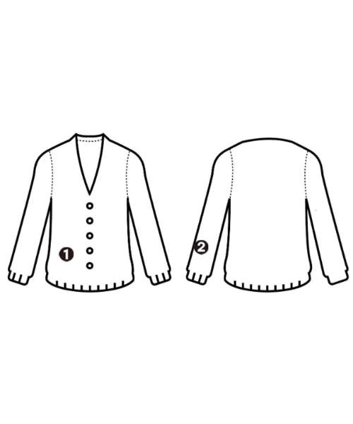 Jeremy Scott เสื้อคาร์ดิแกน