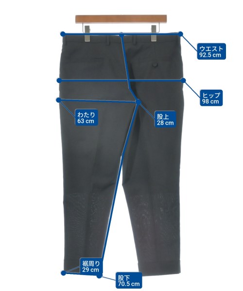 Dior Homme กางเกงขายาว