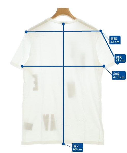 Dior Homme เสื้อยืด/เสื้อท็อปส์